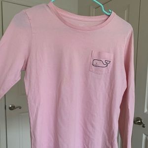 Vineyard Vines pink shirt